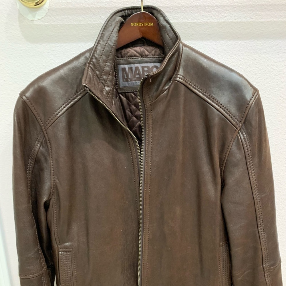 Leather jacket